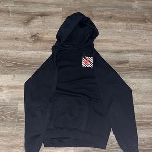 Black rose hoodie